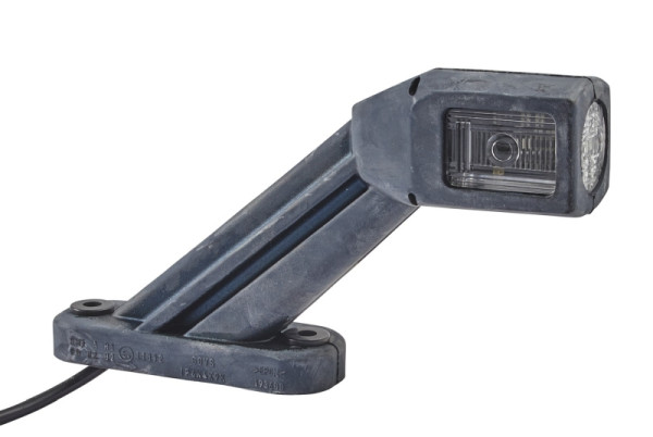 HELLA Umrissleuchte, LED, 12/24V, Kabel: 500mm, Stecker: EasyConn 90, rechts/seitlicher Anbau, 2XS 011 769-627