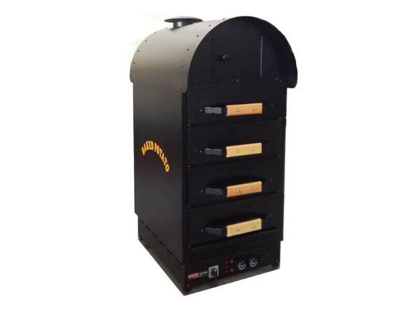 SGS Gastro Elektro Kumpir Kartoffelofen mit 4 Schubladen, 6 kW, KFE080