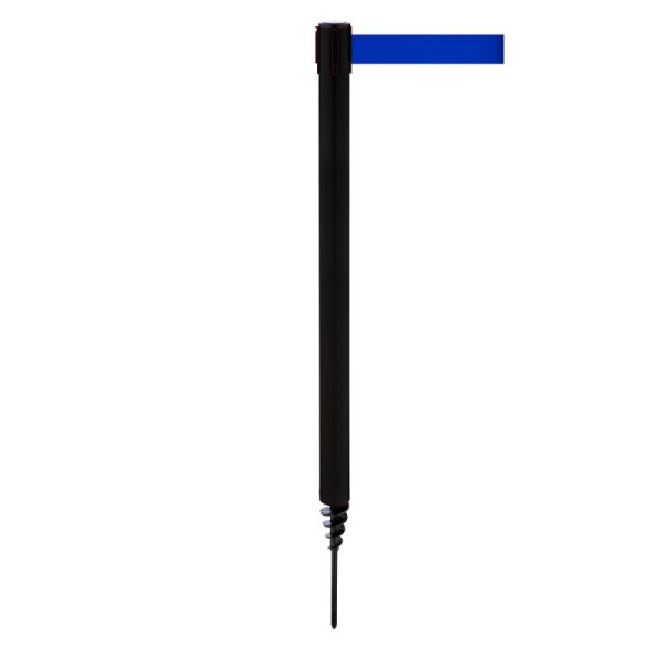 Stein HGS Personenleitsystem -P-Line Outside-, schwarz, blau, mit Gurtendstück (Standard), 37689-0201