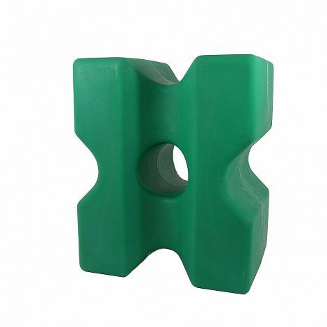 Growi Cavaletti-Block Cona, Farbe: grün, 10093041, 4250654749053