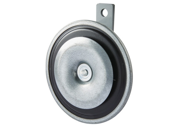 HELLA Horn, B36, 24V, 116dB(A), Frequenzbereich: 400Hz, Hochton, Gehäusefarbe: grau, Flachsteckanschluss, Feuchtigketizschutz, 3BA 002 768-201