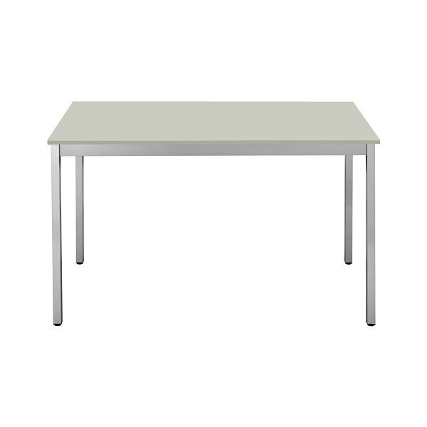 Bisley Mehrzwecktisch, Breite 1400 mm, Tiefe 700 mm, 25mm Tischstärke, 300 aluminium x G grau, MTC251407G300