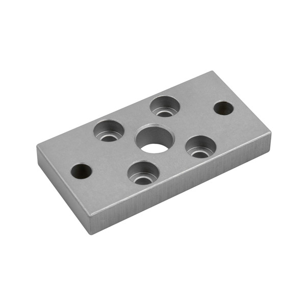 Riegler Front- oder Bodenflansch, ISO 21287, UNITOP, Kolben-Ø 20, 156784