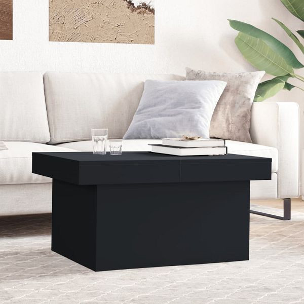 vidaXL Couchtisch Schwarz 100x55x40 cm Holzwerkstoff, 840871
