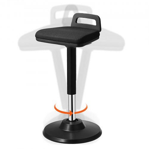 VEVOR Stehhocker Höhenverstellbar Aktivstuhl Drehhocker Bürohocker 625-875mm, PHZDZYXWHJGGF89KTV0