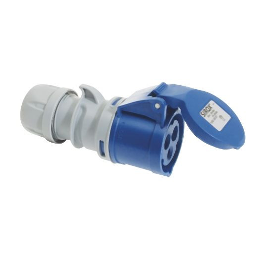 Ebinger CEE-Kupplung 16A, 400V, 5-polig, gewerblicher Einsatz, 130.427