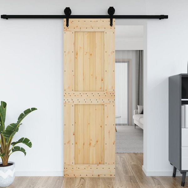 vidaXL Tür NARVIK 70x210 cm Massivholz Kiefer, 154436