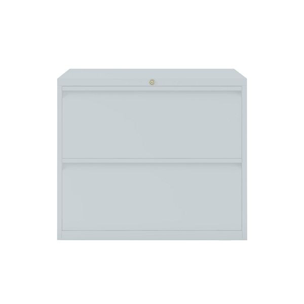 Bisley Essentials Schubladenschrank, Höhe 693-717 mm, 145 lichtgrau antibakteriell, YESF0807145