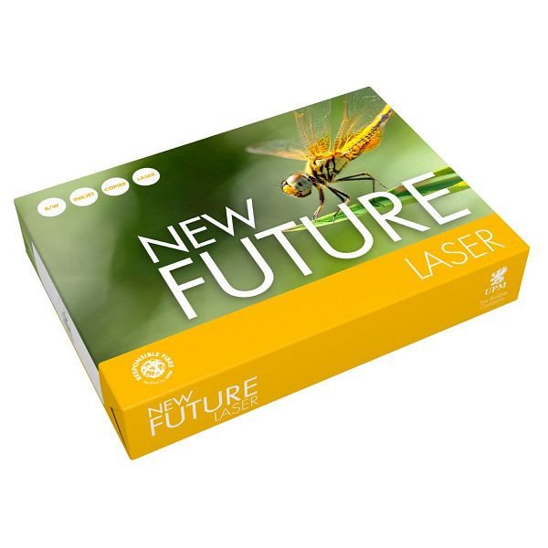 NEW FUTURE Kopierpapier - A4, 80 g/qm, weiß, 500 Blatt, 9538A80S