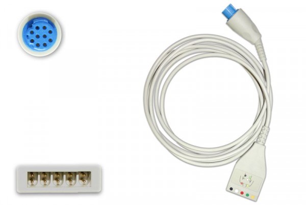 Golmed 5-adriges EKG-Stammkabel mit VS-Blockstecksystem, zu GE Datex-Ohmeda, 15-5-G62.2