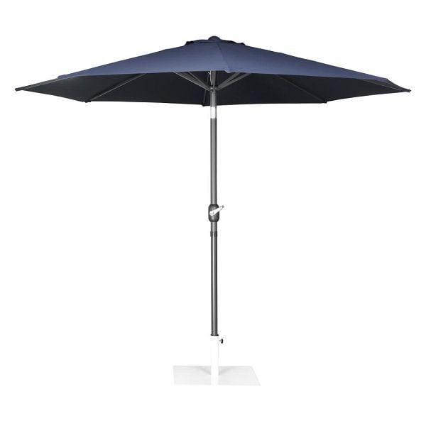 Bolero Seville runder Sonnenschirm, 3 m Durchmesser, Marineblau, FU504