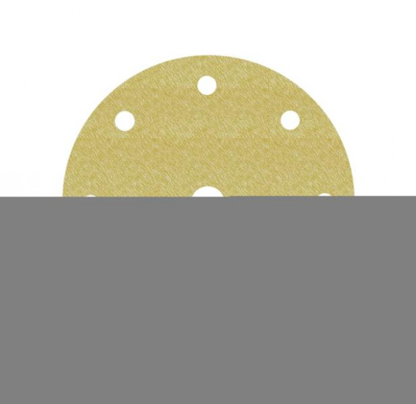 3M Hookit Papierschleifscheibe 255P, 150 mm, P80, 9-fach gelocht, VE: 500 Scheiben, 7000034128