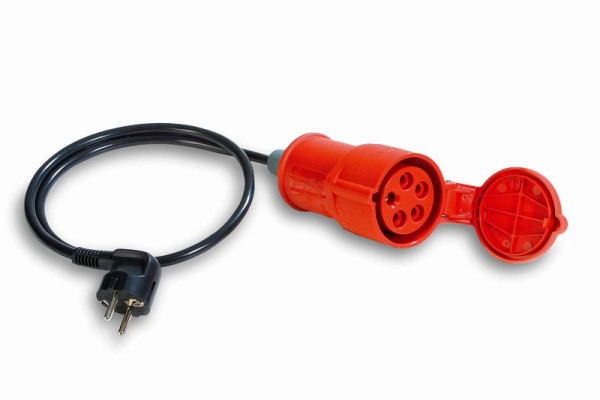 Benning Messadapter 16 A CEE, 5-polig (passive Prüfung mit L1-L2-L3 gebrückt), 044122