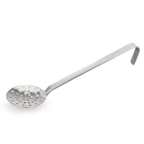 WAS Kitchen Tool 2085 Schaumlöffel, Durchmesser 8 cm, 22 cm, perforiert, Chromnickelstahl, 2089080