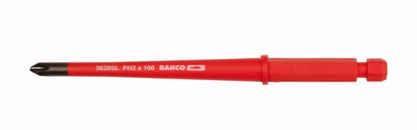 Bahco 2 Wechselklingen mit Kombi-Spitze, isoliert, PH 2 + 6 mm, 100 mm, 8520SL-2P