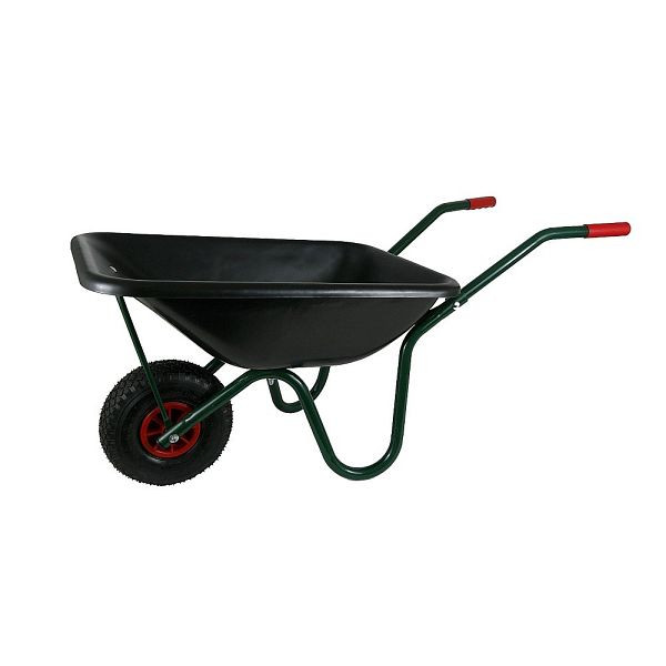 Growi Compactkarre Junior 40 Liter, mit Kunststoff-Mulde, Farbe: schwarz, 10157805