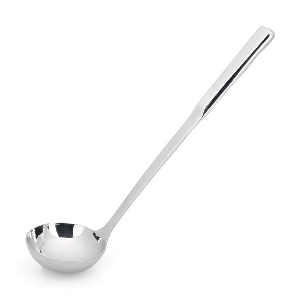 WAS Kitchen Tool 1857 Suppenlöffel, 32 cm, Durchmesser 9 cm, Chromnickelstahl, 1860090