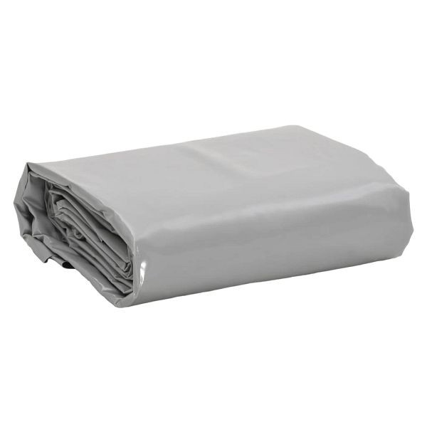 vidaXL Abdeckplane Grau 4x7 m 650 g/m², 156115, 8721012401624