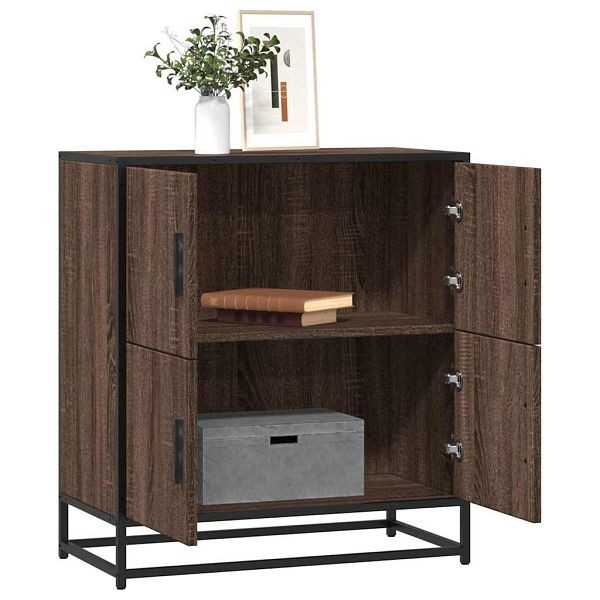 vidaXL Sideboard Braun Eichen-Optik 68x35x76 cm Holzwerkstoff, 848993