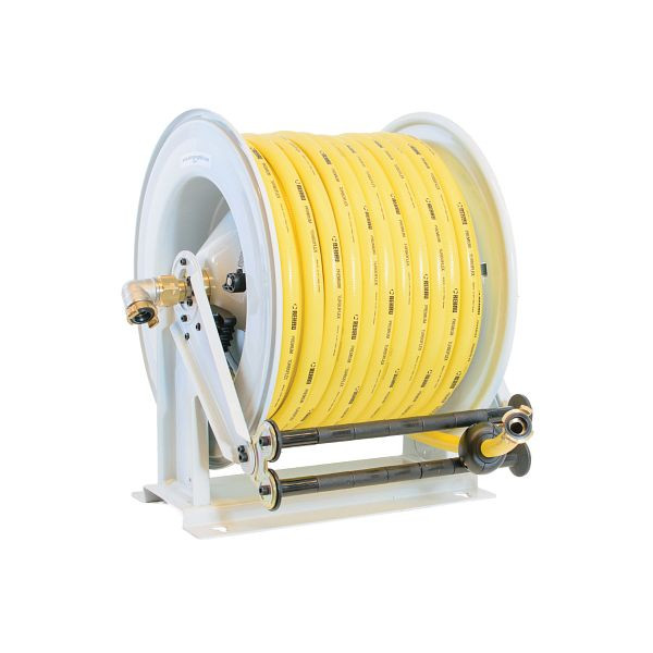 Ebinger Schlauchaufroller OSM 710, Max. 12bar/50°C, 60m - 1/2" PVC- Gewebeschlauch, 1.710.101