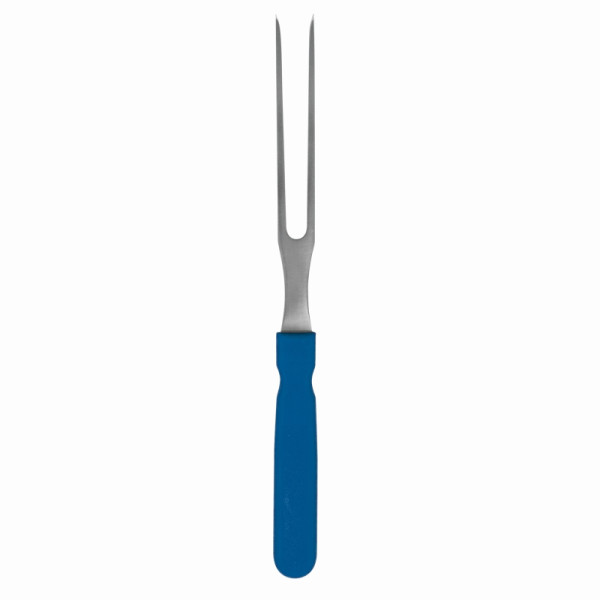 Schneider Wurstgabel, blau, 245 x 16 mm, Klingenlänge: 95 mm, Griff (blau), 177008