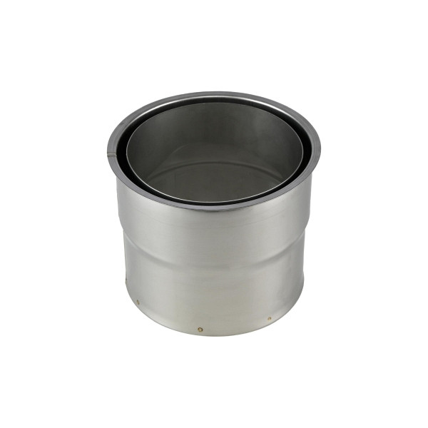 Solarbayer Rauchrohr Wandfutter VA 150, doppelte Version in Edelstahl, 530032600