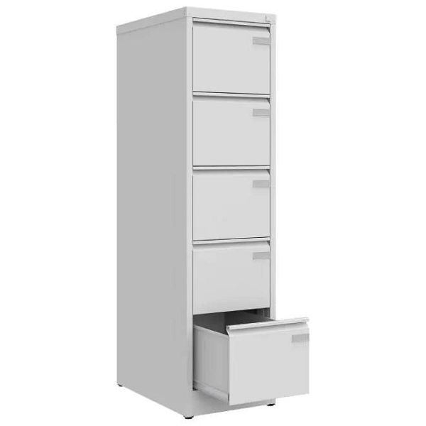 Eurobox Aktenschrank A4, 5 Reihen, 1578 x 415 x 633 mm, 0610-040105