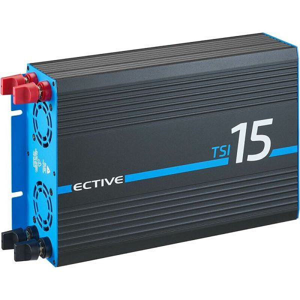 ECTIVE TSI 15 1500W/12V Sinus-Wechselrichter mit NVS- und USV-Funktion, TN2595