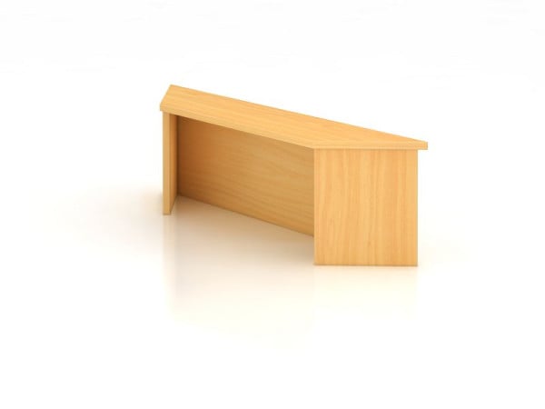 Hammerbacher Thekenaufsatz 113cm, 1OH Buche, 113x32x35 cm (BxTxH), VWB90/6