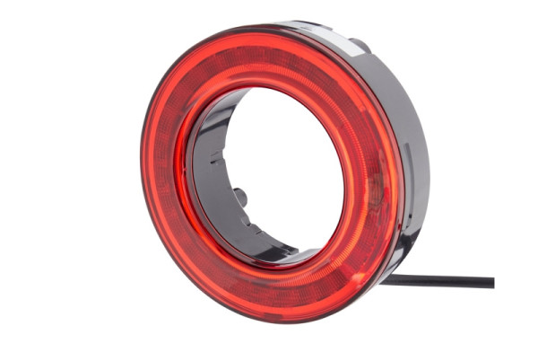 HELLA Heckleuchte, LED, 12V, Schraubanschluss, Lichtscheibenfarbe: rot, Kabel: 250mm, Stecker: AMP, rechts/links, 2SB 009 362-301