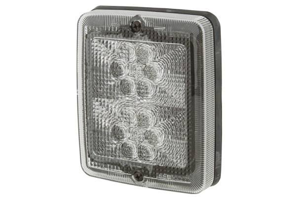 HELLA Heckleuchte, LED, 24V, Einbau/Schraubanschluss, Lichtscheibenfarbe: transparent, Kabel: 100mm, Stecker: Flachstecker, rechts/links, 2SB 013 236-371