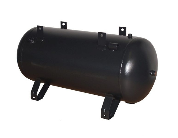 AEROTEC Druckluftkessel 90 L liegend - 11 bar - RAL 7021B, 201420088-PS