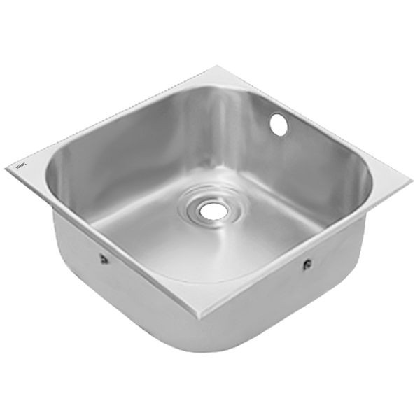 KWC Einlegebecken, SIRIUS, Edelstahl, 460x250x460 mm, Überlauf, 3600005239