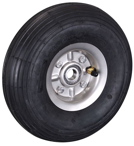 VARIOfit Luftrad mit Rillenprofil, 260 x 85 mm, schwarz, lug-260.019