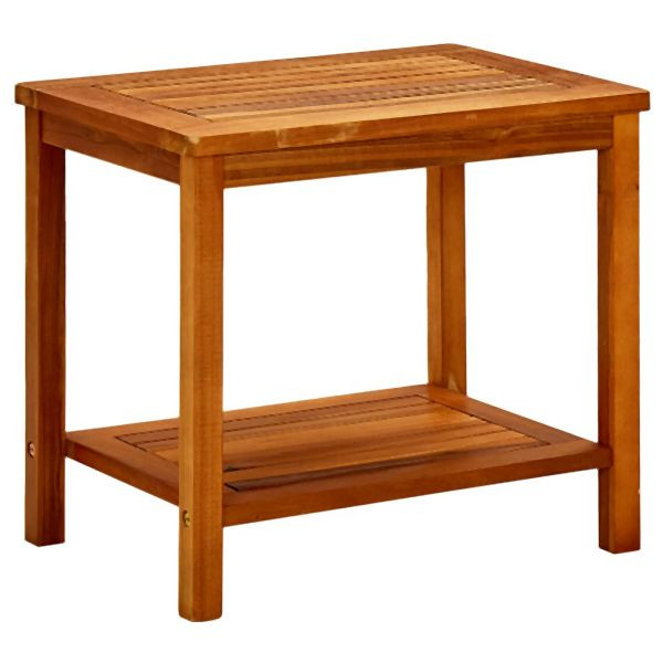 vidaXL Couchtisch 50x35x45 cm Massivholz Akazie, 316404