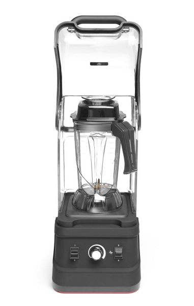 Hendi Mixer mit Schallschutzhaube BPA-frei, Zerkleinern von Obst und Gemüse, 230602