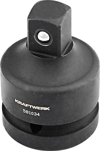 Kraftwerk 1" Schlag-Übergangsstück auf 3/4", Länge: 75 mm, 581034