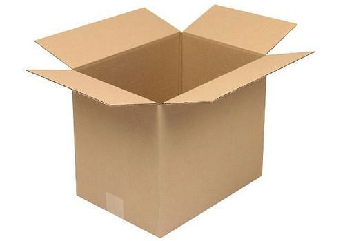 TransPak Wellpapp-Faltkarton 1-wellig, Innenmaß 340 x 240 x 280 mm, Format C4, Qualität 1.20B, VE: 25 Stück, 299257