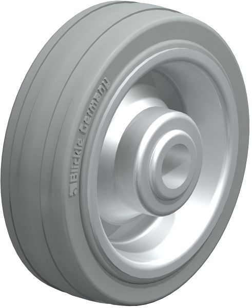Blickle V 80/12R-SG Rad aus Vollgummi, Grau, 55558