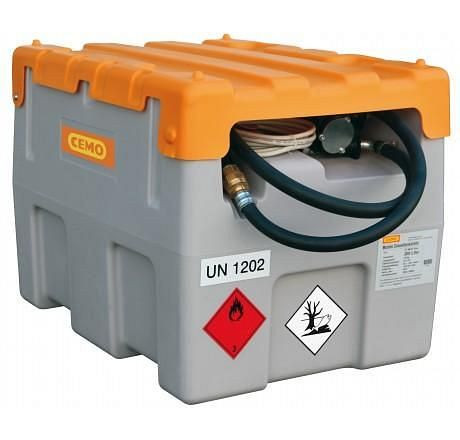 Cemo Dieseltank-Mobil Easy 200 l mit Elektropumpe 12 V, 25 l/min, 10735
