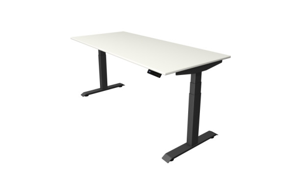 Kerkmann Sitz-/Stehtisch Move 4, B 1800 x T 800 mm, elektrisch höhenverstellbar von 640-1290 mm, Weiß, 10080710
