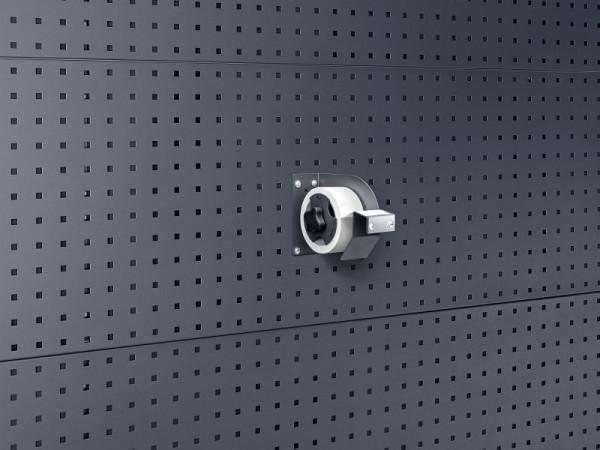 bott perfo Klebebandabroller für Rollen bis max. 50 mm Breite, BxTxH: 82 x 181 x 140 mm, RAL 7016, 14022052.19