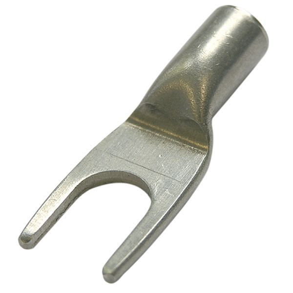 Haupa Gabelkabelschuh Reinnickel 0,5-1 mm² M4, VE: 100 Stück, 292580