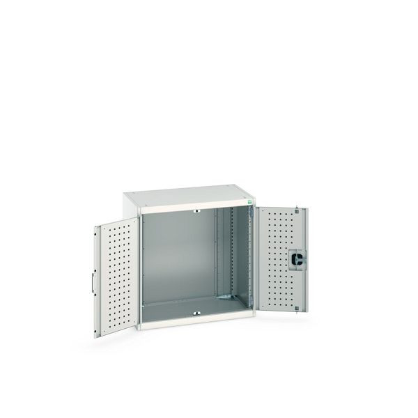 bott cubio Flügeltürschrank, BxTxH: 800x525x800mm, RAL 7035, Lichtgrau, 40012049.16V