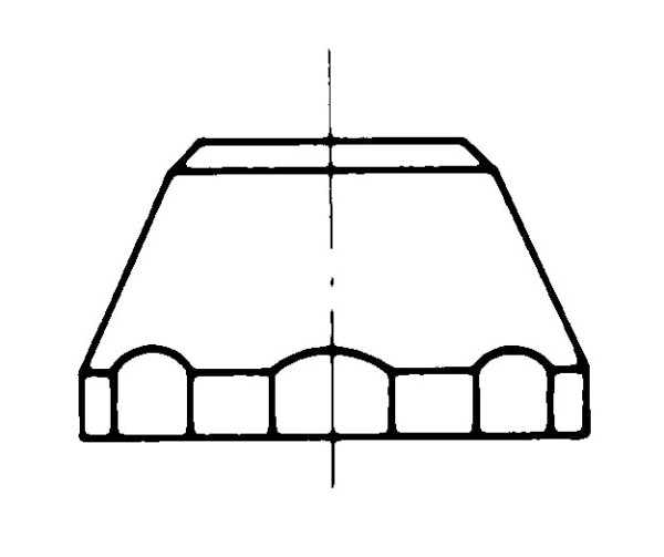Benkiser Schraubkappe aus Kunststoff für WC- Druckspüler Modell 828/832/333, 8001028