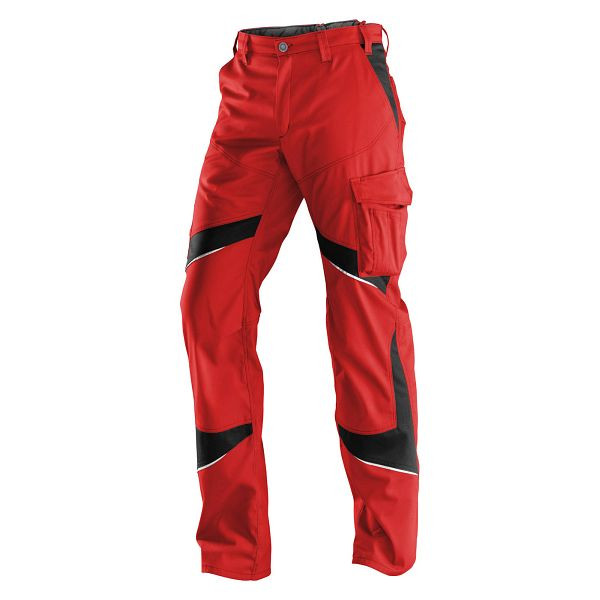 Kübler ACTIVIQ Damenhose, Farbe: mittelrot/schwarz, Größe: 52, 2550 5365-5599-52