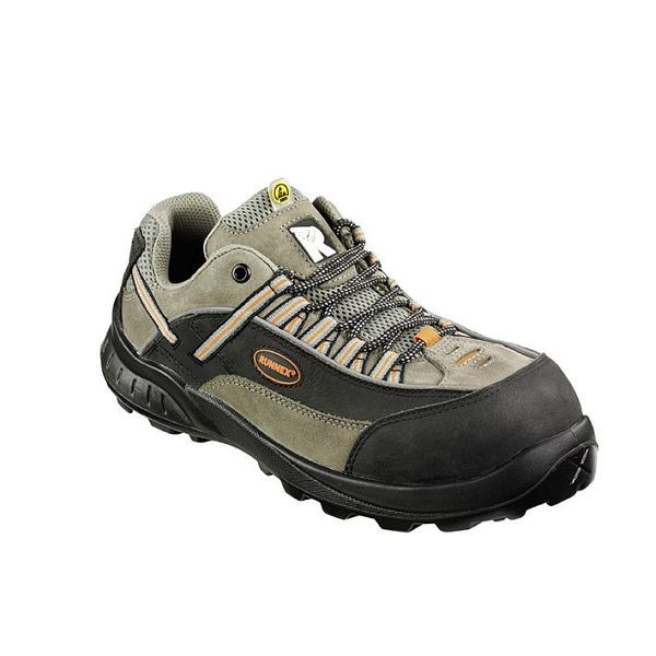 RUNNEX S2-ESD-Sicherheitshalbschuhe TeamStar, schwarz/grau/orange, Größe: 48, VE: 1 Paar, 5204-48