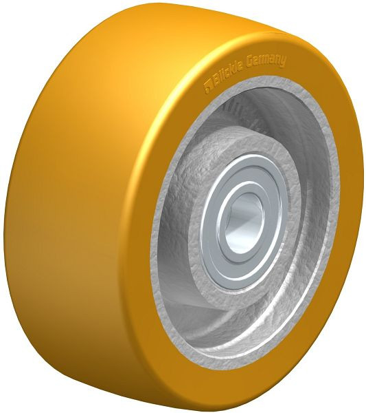 Blickle GTH 100/15K Rad aus Blickle Extrathane®, Hellbraun, 266312