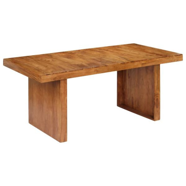 vidaXL Esstisch Massivholz Akazie 180x90x75 cm, Retro, 247491