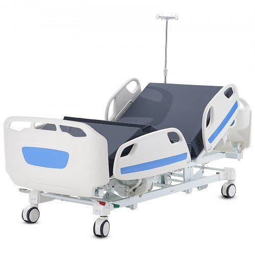 VEVOR Pflegebett Krankenhausbett Seniorenbett elektrisch 5 Funktionen 250kg, QDDKLBBXGKJP0LE7UV2